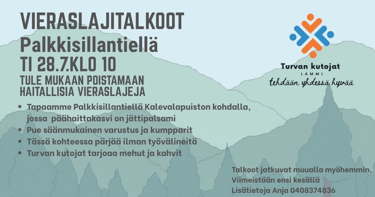 Tule reipaasti mukaan!